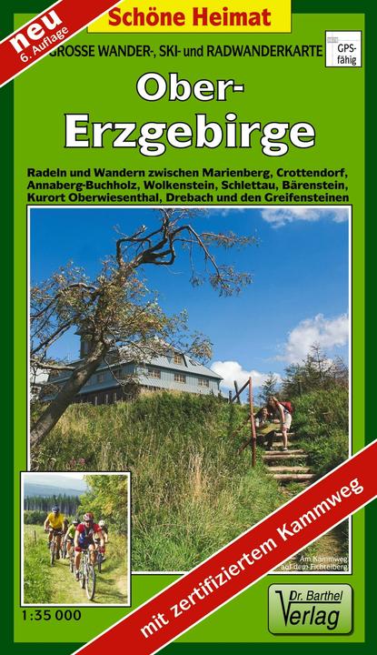 Image du produit Cartes du Dr. Barthel. Haute-Erzgebirge