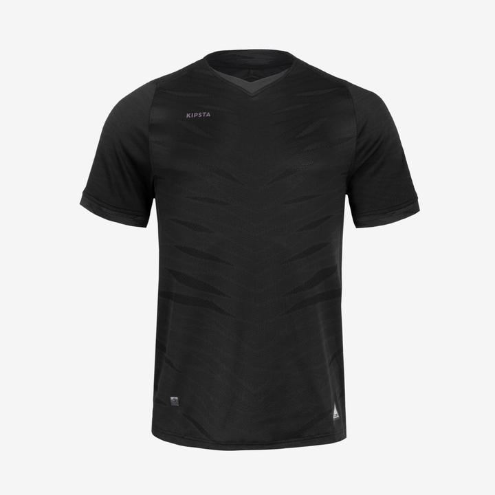 Image du produit Kipsta Maillot de football homme/femme manches courtes - CLR noir (S)