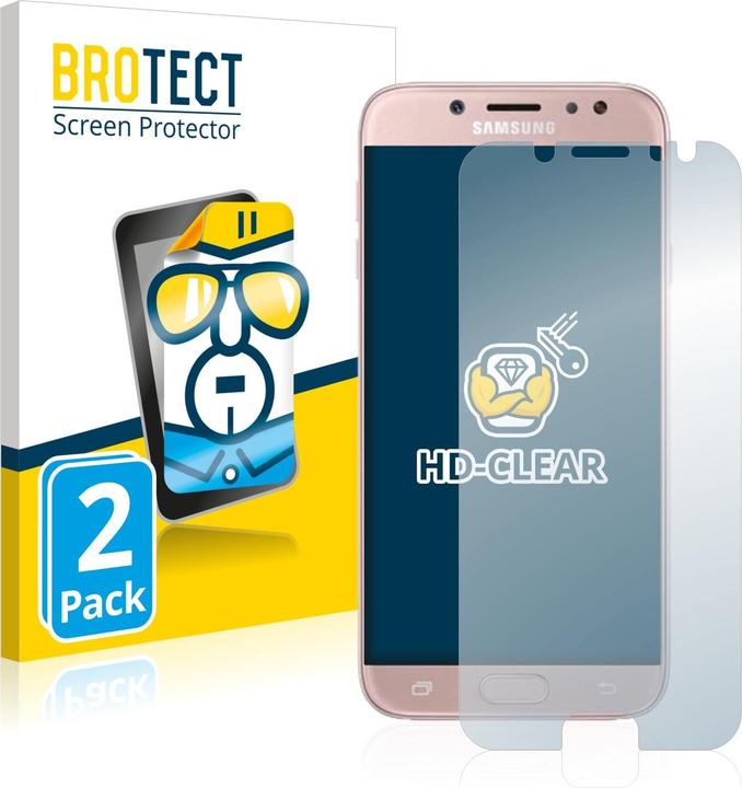Produktbild BROTECT Schutzfolie Displayschutz Klar (2 Stück, Samsung Galaxy J7 2017)