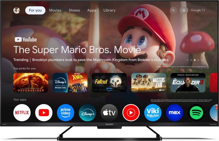Immagine prodotto Sharp 43GR8765 Smart TV 43 Pollici 4K (43", QLED, 4K)