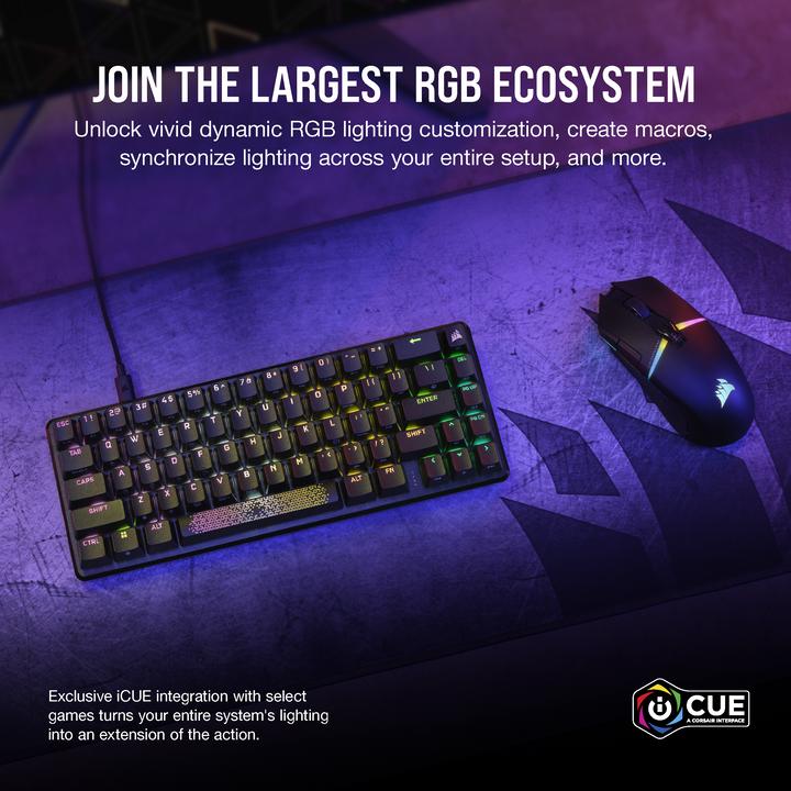 Produktbild Corsair K65 Pro Mini (DE, Kabelgebunden)