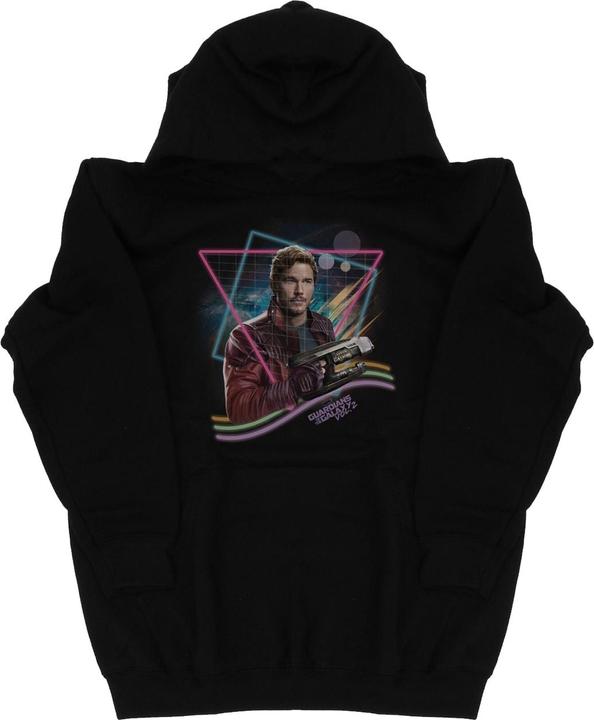 Image du produit - Sweat à capuche GUARDIANS OF THE GALAXY NEON STAR LORD - Garçon (140, 146)