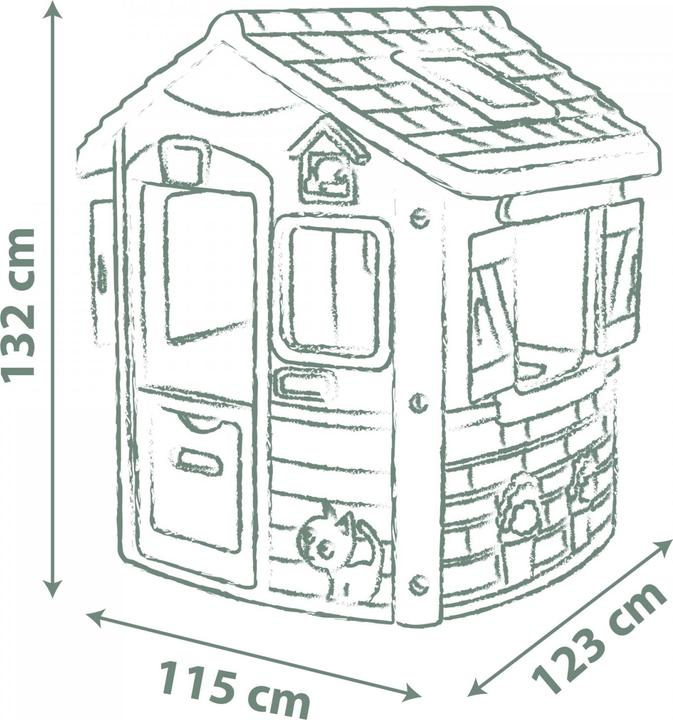 Image du produit Smoby Life Maison de jeu Jura Lodge