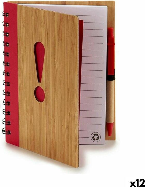 Immagine prodotto Pincello Mini raccoglitore ad anelli con biro 14 x 18 cm Simboli (12 pezzi) (14 x 18 cm)