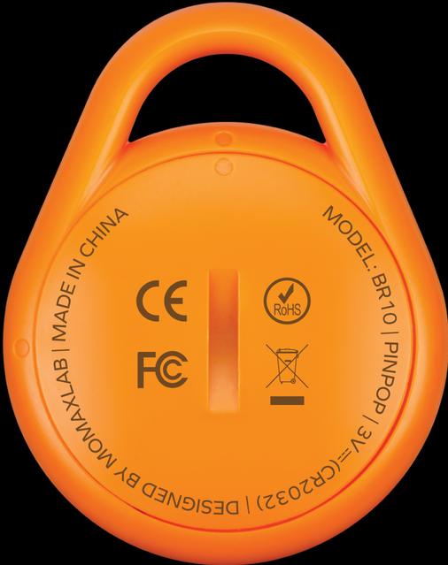 Immagine prodotto Momax Pinpop Lite - Apple Find My Tracker Arancione