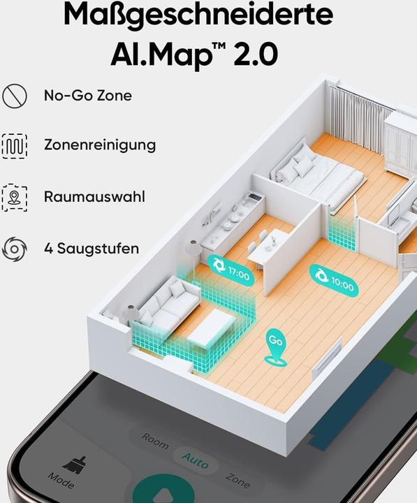 Image du produit eufy L60 hybride SES version UE (Robot d'aspiration et de nettoyage)