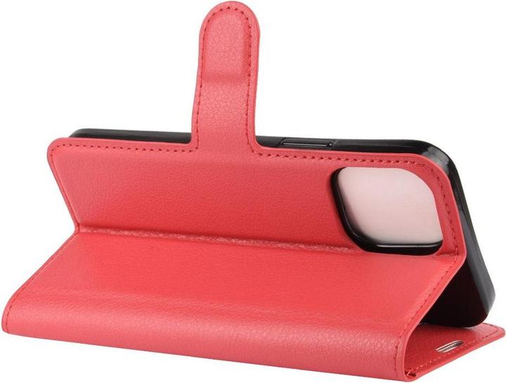 Produktbild Cover-Discount iPhone 12 mini - Leder Etui Hülle rot (Apple iPhone 12 mini)