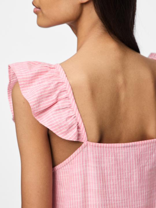 Image du produit Pieces PCAPIA Midi Kleid aus Leinengemisch (XL)