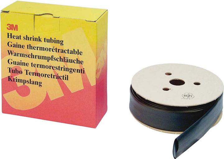 Actual product image 3M Heat shrink tubing roll 24/8 mm blue duennw. HS (3 x)
