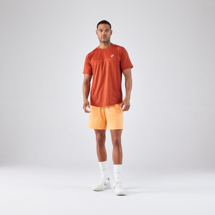 Actual product image Kuikma Herren Tennisshorts atmungsaktiv - Dry orange (XL)
