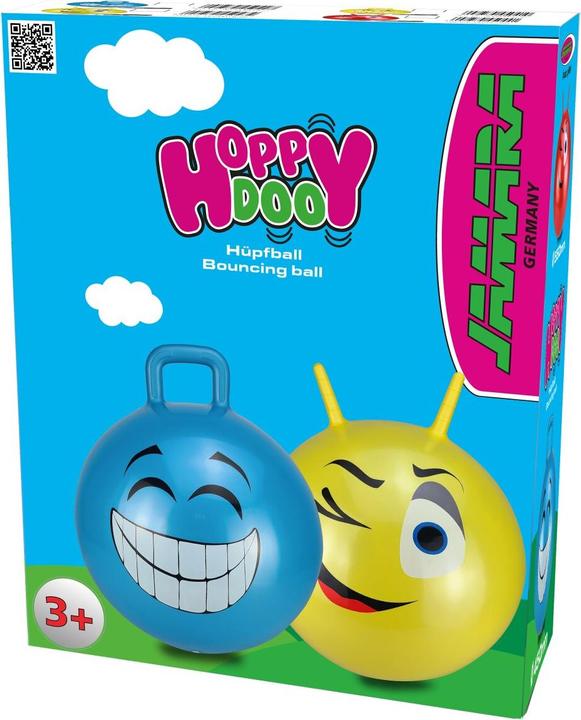 Actual product image Jamara Hop Ball Smile - Funnel Ball - Boy/Girl - 1 year(s) - Yellow - 407 g