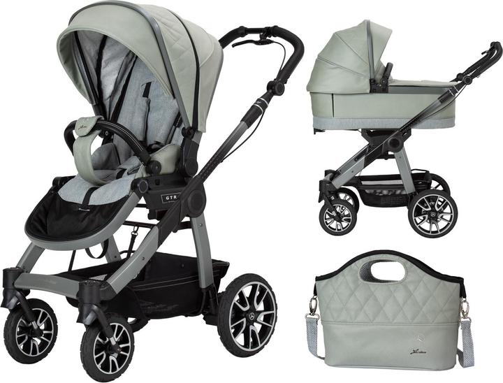 Immagine prodotto Hartan Set All-Terrain GTR Mercedes-Benz 3in1 con navicella pieghevole e Bag2Go