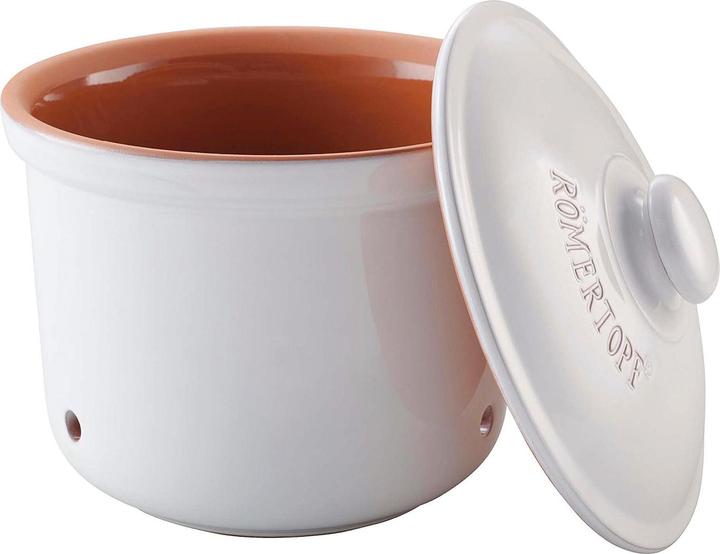 Produktbild Römertopf Frische-Topf Maxi plus weiss (26 cm, Römertopf, Keramik)