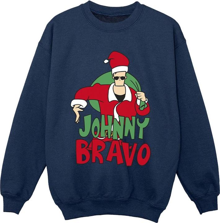 Johnny Bravo Johnny Christmas Sweatshirt Jungen