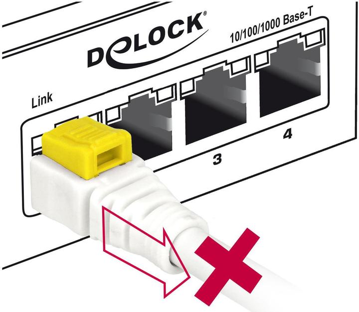 Immagine prodotto Delock Cavo patch: S/STP, 1m, bianco (S/STP, CAT6a, 1 m)