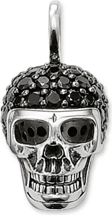 Thomas Sabo Anhänger Totenkopf Pavé (Silber)