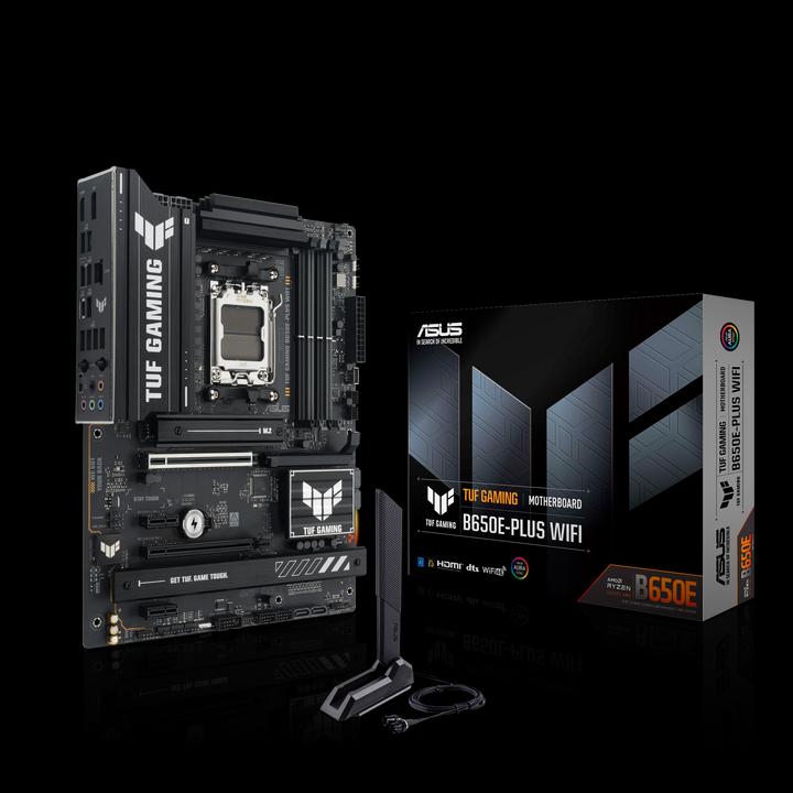 Image du produit ASUS MB TUF GAMING B650E-PLUS WIFI (AM5, AMD B650E, ATX)