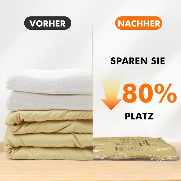 Etrobot Vakuumbeutel-Set für Kleidung (6 Stück)