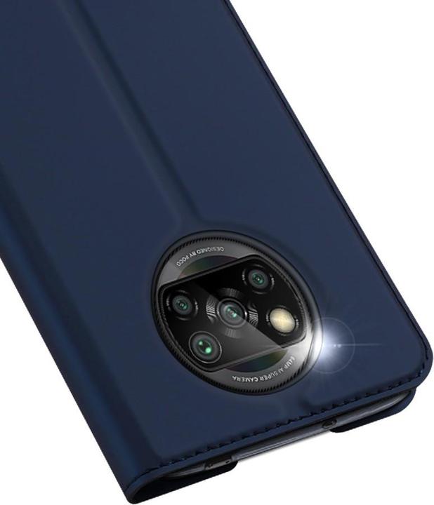 Image du produit Dux Ducis Xiaomi Poco X3 - Etui Flip Folio bleu foncé (Xiaomi Poco X3 NFC)