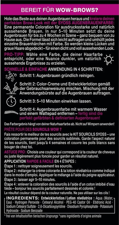Produktbild Syoss Augenbrauen-Kit