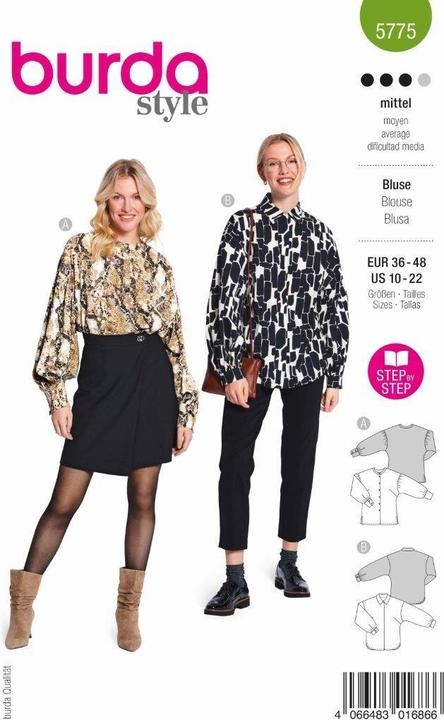 Actual product image Pattern Blouse