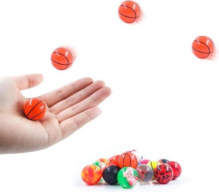 Immagine prodotto I Am Creative Gummi Ball Bouncing Hüpfball Mitgebsel Flummi- Assortiert (100er Set) Ø25mm