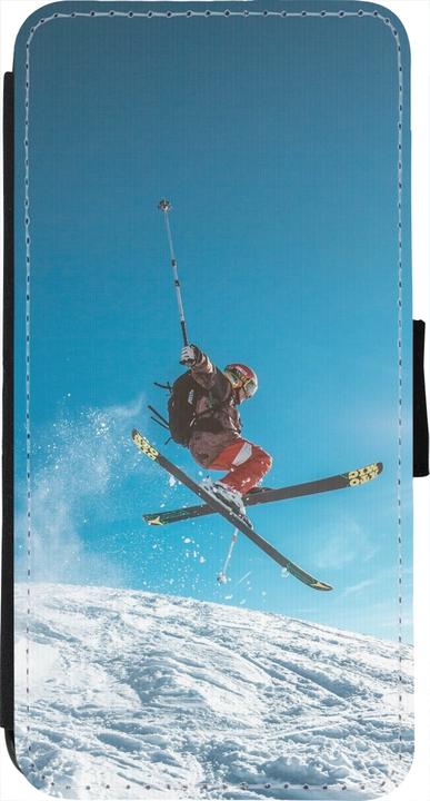 Produktbild PhoneLook Hülle Wallet schwarz Winter 22 Ski Jump (Apple iPhone 7)