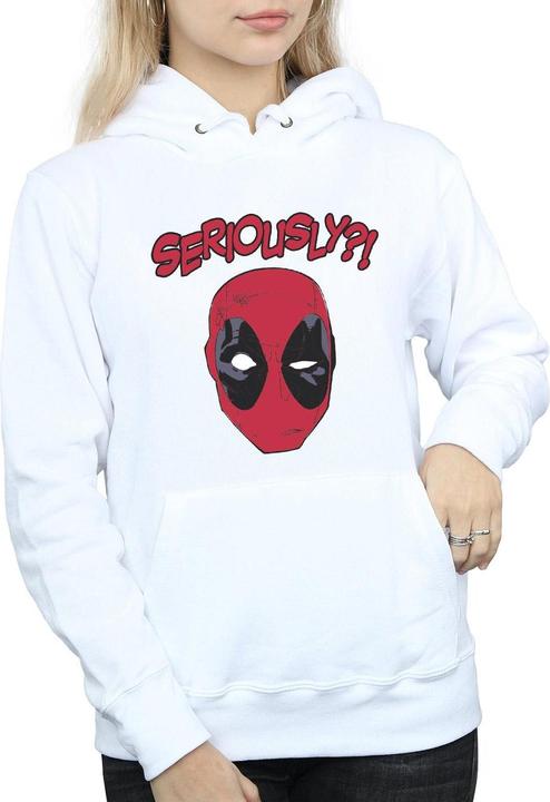 Immagine prodotto Deadpool Seriously Felpa con Cappuccio Donna (XL)