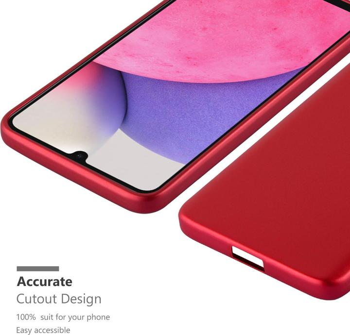 Actual product image Cadorabo TPU Matt Metallic Sleeve (Samsung Galaxy A33 5G)