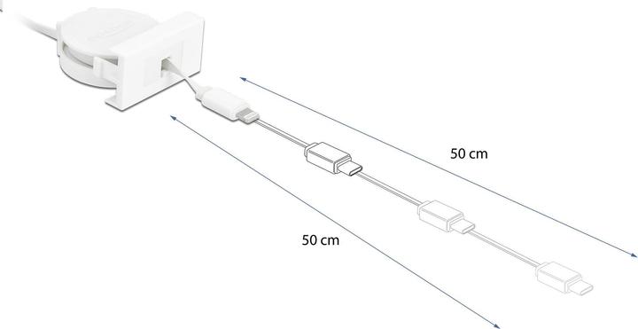 Immagine prodotto Delock USB A - USB A (0.62 m, USB 2.0)