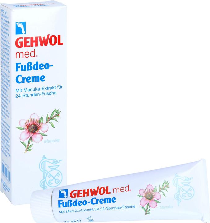 Actual product image Gehwol med foot deodorant cream (Foot cream & foot gel, 75 ml)