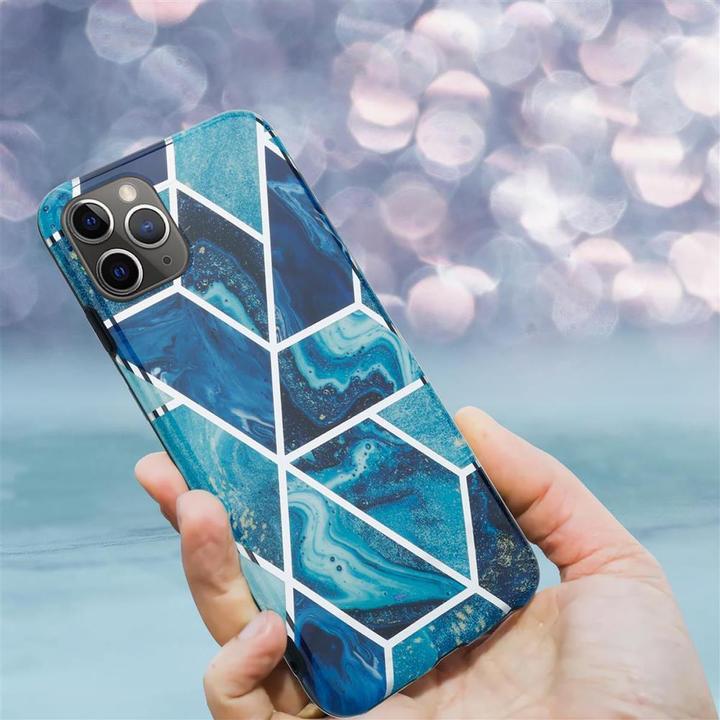 Image du produit Cadorabo Couverture IMD TPU Marbre coloré (Apple iPhone 11 Pro)