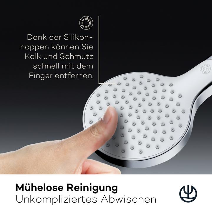 Image du produit Kludi X3 Pommeau de douche (1 Types de jets, 15 l/min)