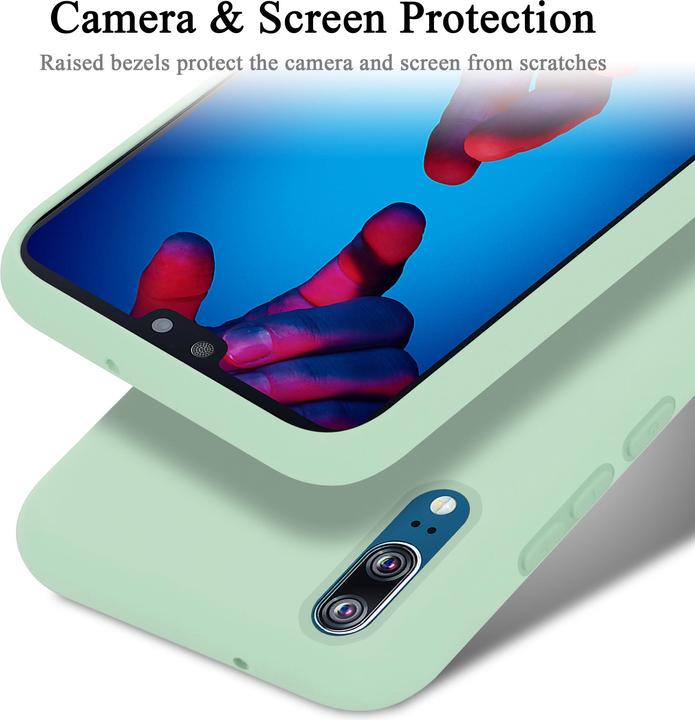 Immagine prodotto Cadorabo Copertura della cassa del silicone liquido TPU (Cubot P20)
