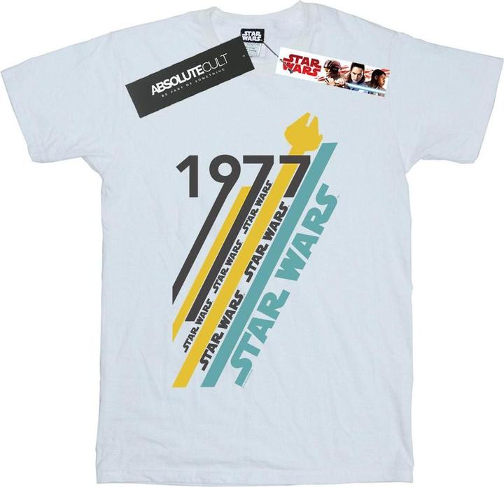 Immagine prodotto Star Wars Retro 77 Stripes Maglietta Ragazzi (116)