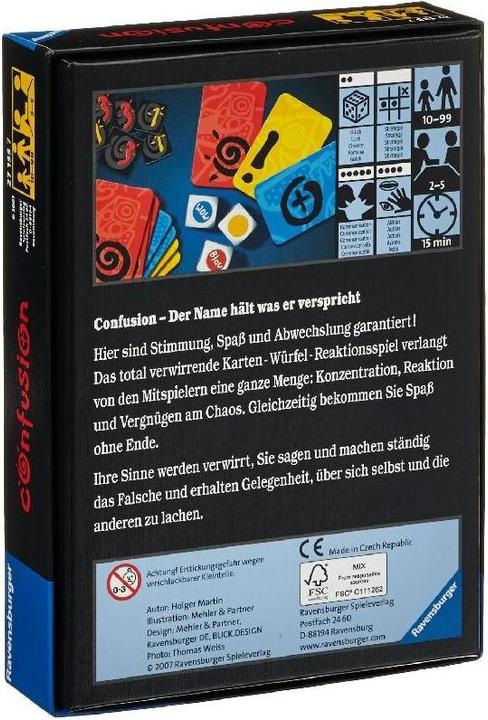 Immagine prodotto Ravensburger Confusione (Tedesco)