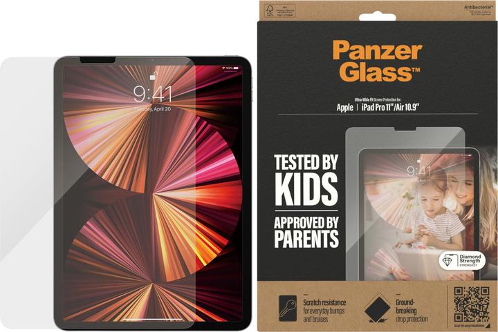 Produktbild PanzerGlass Displayschutz (1 Stück, iPad Pro 11 2018 (1. Gen), iPad Pro 11 2020 (2. Gen), iPad Pro 11 2021 (3. Gen), iPad Air 2020 (4. Gen), iPad Air 2022 (5. Gen))