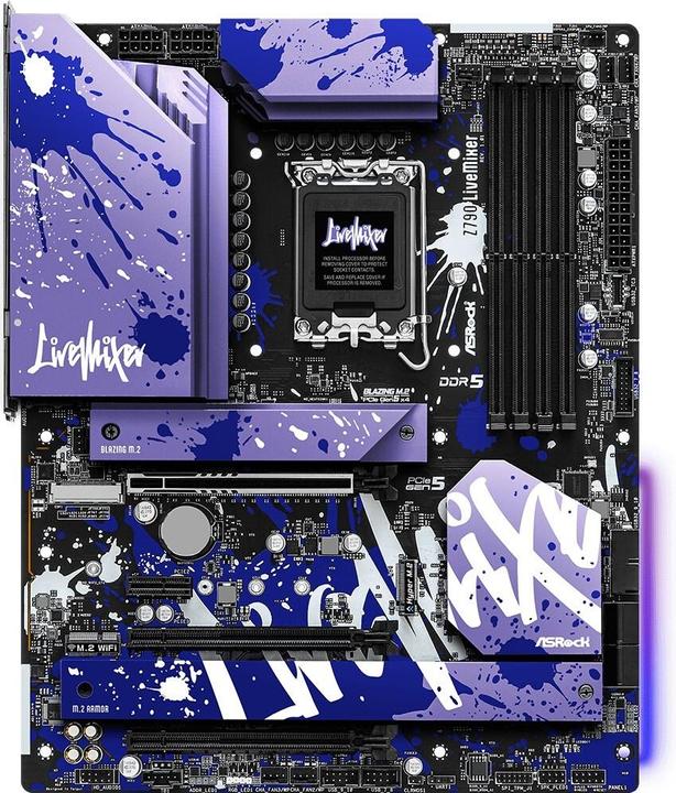 Immagine prodotto AsRock Mixer Z790 Live (LGA 1700, Intel Z790, ATX)