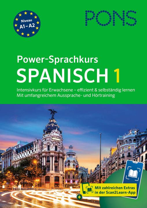 Actual product image Power-Sprachkurs Spanisch 1 (Spanish, German, 2024)
