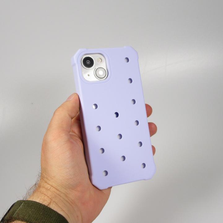 Immagine prodotto PhoneLook Coperchio Coperchio in silicone spesso con fori per l'inserimento di adesivi Azzurro (Apple iPhone 15)