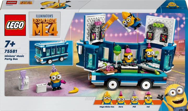 LEGO Minions and the party bus (75581, LEGO Minions)