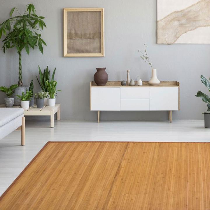 Actual product image Greendeco Bamboo Mat Bamboo Rug Rug Bamboo 60 x 240 brown (60 x 240 cm)
