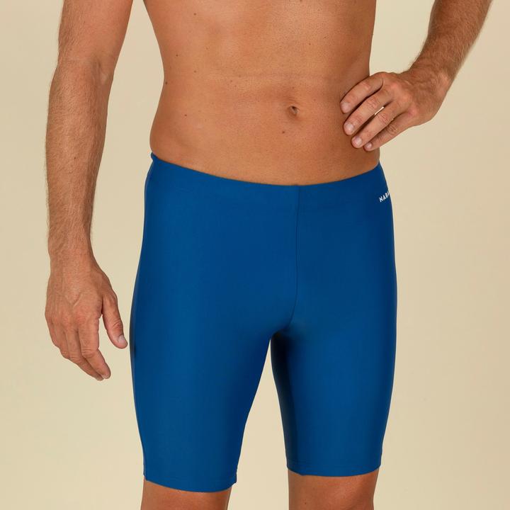 Nabaiji Men's swimming shorts jammer 100 basic - blue (XXL)