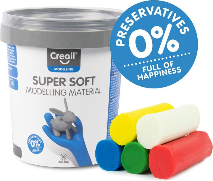 Creall Supersoft Clay 5 colors