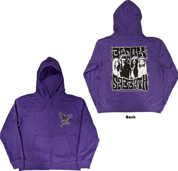 Immagine prodotto Black Sabbath Logo tascabile Henry (viola) (M)