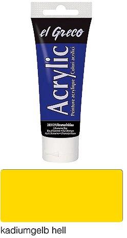 Image du produit Kreul el Greco Acrylic 75ml (Jaune Cadmium clair, 75 ml)