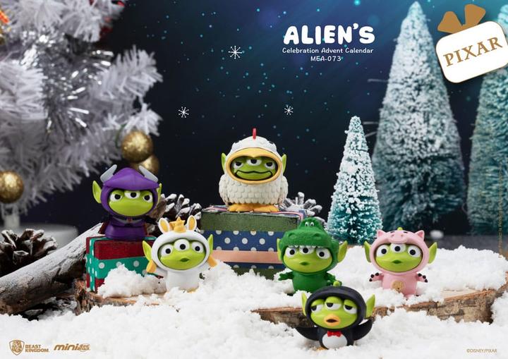 Productafbeelding Beast Kingdom Toy Story Mini Ei-aanval adventskalender Vreemdelingenfeest