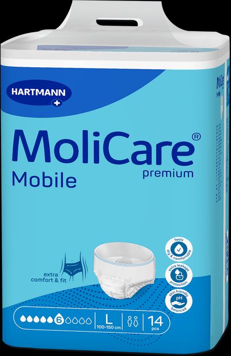 Actual product image MoliCare Mobile 6 L 14 (14 x, L)