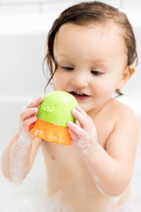 Actual product image Ubbi Mix bath toys