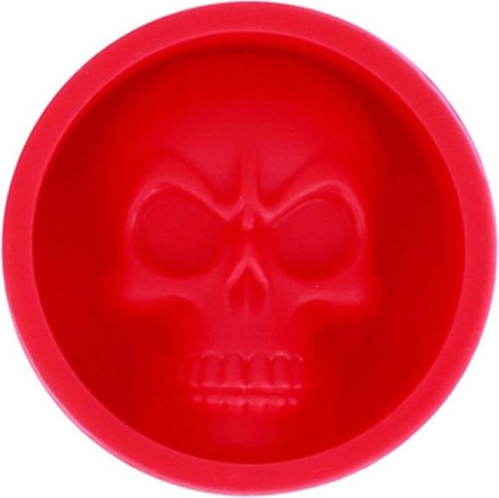 Produktbild König Design Silikon Eiswürfelform Totenkopf Skull Eiswürfel Eis für Whiskey Wein Bar Party